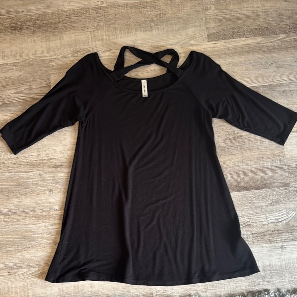 Short sleeve tunic top
